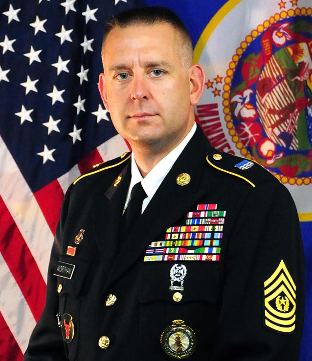 Command Sergeant Major (Retired) Douglas Wortham<br />Minnesota National Guard Command Senior Enlisted Leader