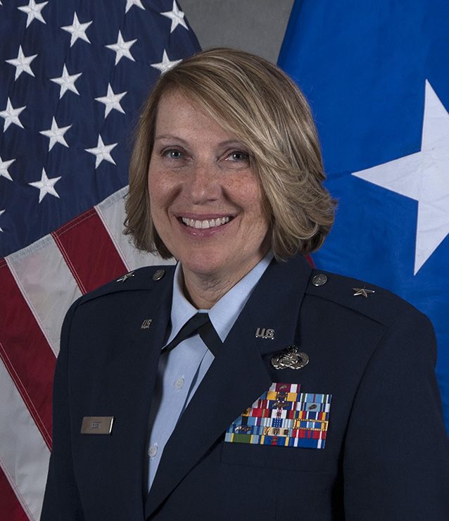Brigadier General Sandra L. Best<br />Minnesota National Guard Chief of Staff-Air